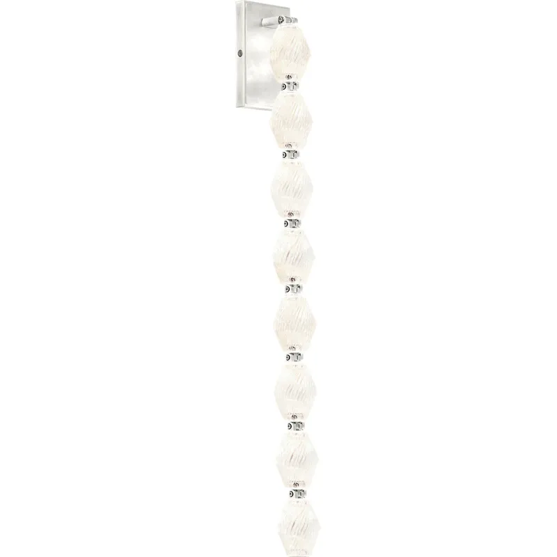 Sean Lavin Collier LED Polished Nickel ADA Wall Sconce Wall Light, Integrated LED