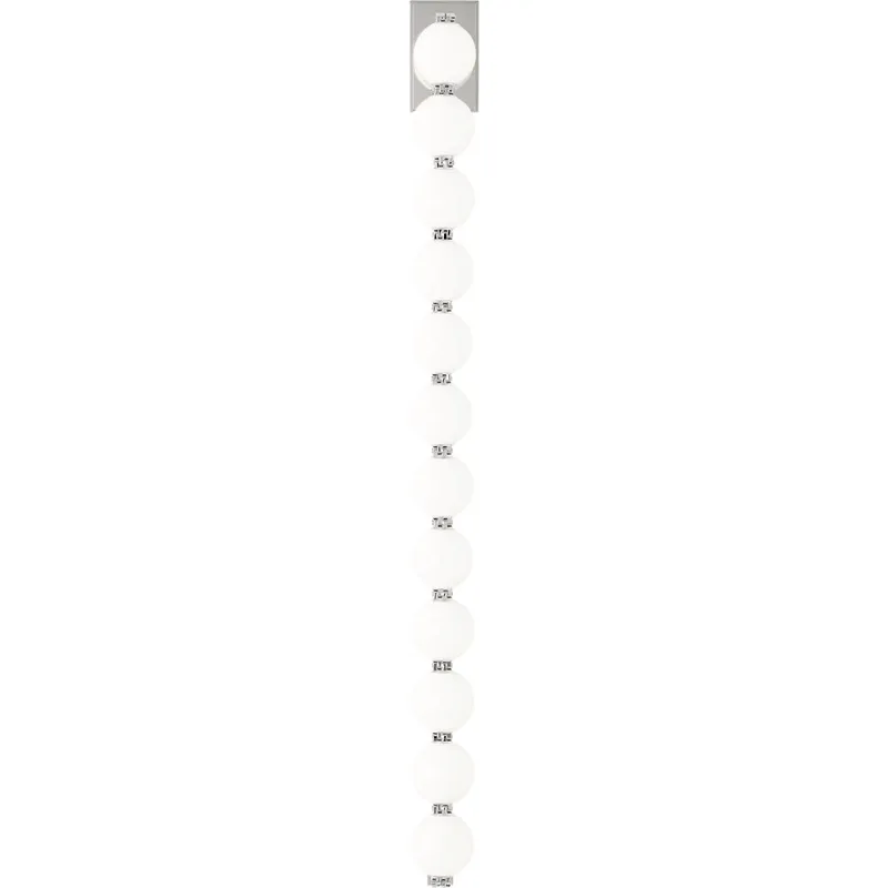 Sean Lavin Perle LED 3 inch Polished Nickel ADA Wall Sconce Wall Light in 2700K