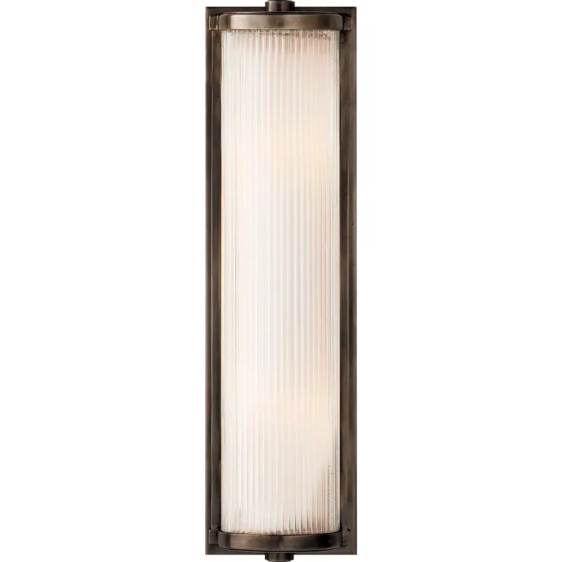 Thomas O'Brien Dresser 2 Light 5 inch Bronze Bath Light Wall Light