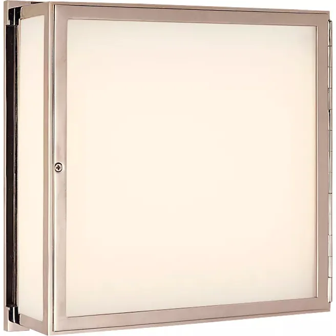 Thomas O'Brien Mercer 2 Light 12 inch Polished Nickel Bath Light Wall Light