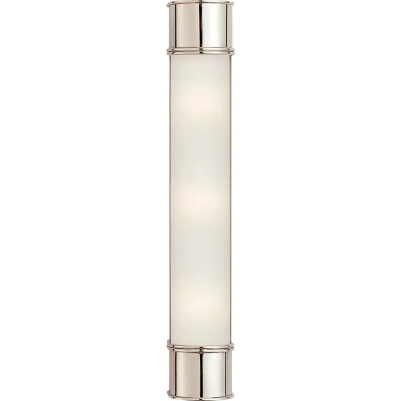 Chapman & Myers Oxford 3 Light 4 inch Polished Nickel Bath Sconce Wall Light
