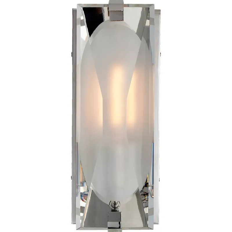 kate spade new york Castle Peak 1 Light 5 inch Polished Nickel Bath Sconce Wall Light, Small