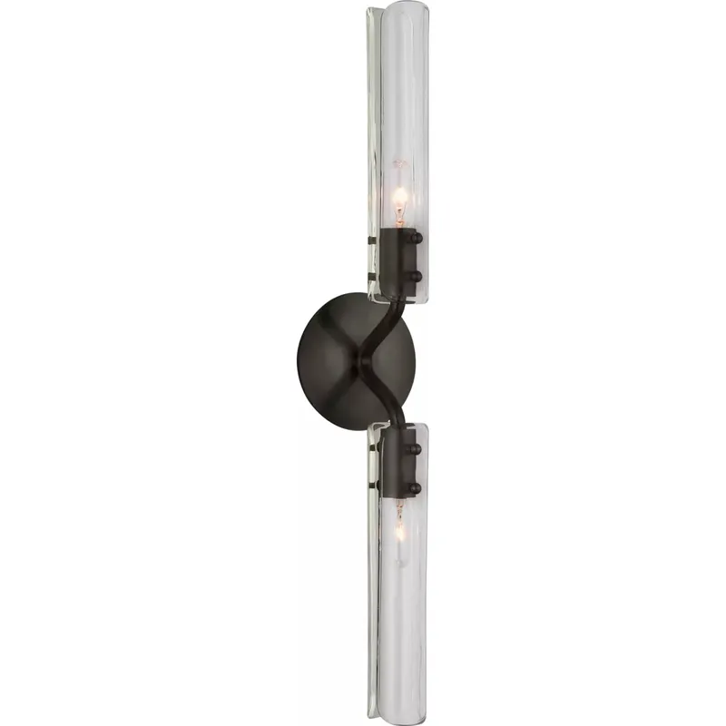 AERIN Casoria LED 4.75 inch Bronze Linear Bath Sconce Wall Light