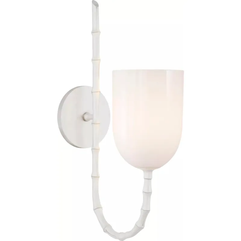 AERIN Edgemere 1 Light 4.5 inch Plaster White Bath Light Wall Light