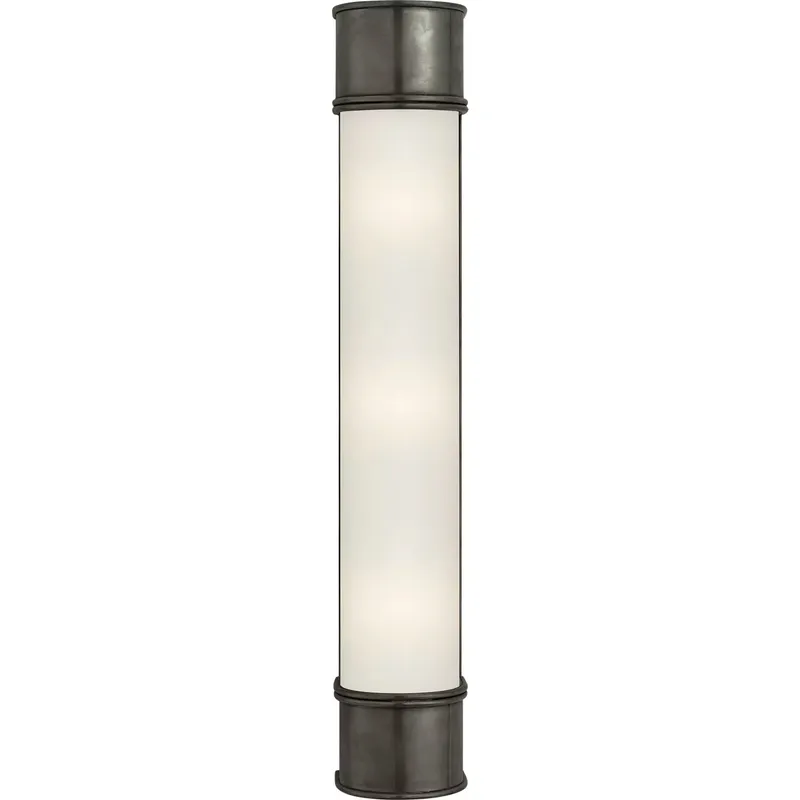Chapman & Myers Oxford 3 Light 4 inch Bronze Bath Sconce Wall Light