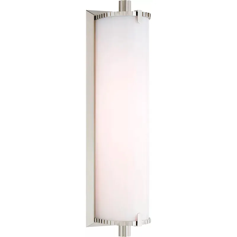 Thomas O'Brien Calliope2 LED 3.75 inch Polished Nickel Bath Light Wall Light, Medium