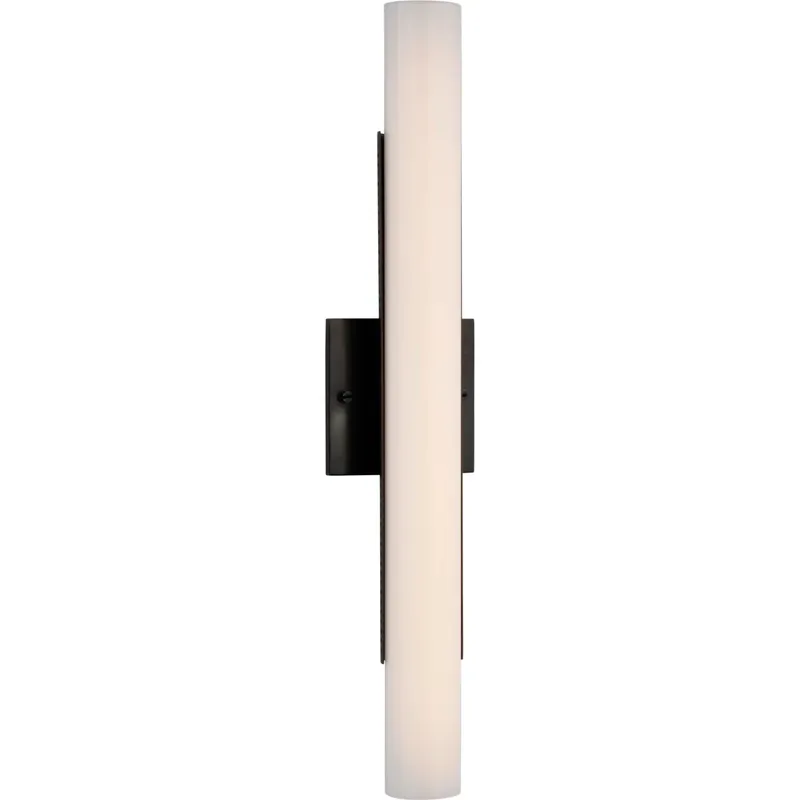 Kelly Wearstler Precision LED 4.25 inch Bronze Bath Light Wall Light