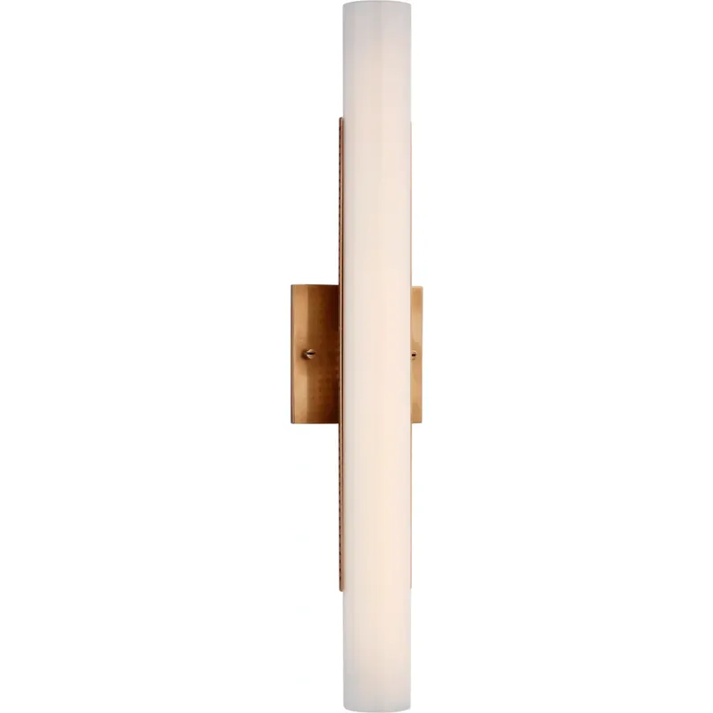 Kelly Wearstler Precision LED 4.25 inch Antique-Burnished Brass Bath Light Wall Light