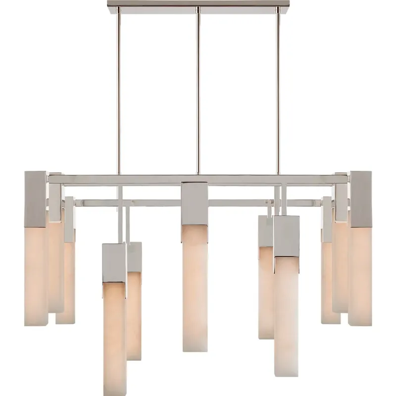 Kelly Wearstler Covet LED 31.25 inch Polished Nickel Chandelier Ceiling Light, Large