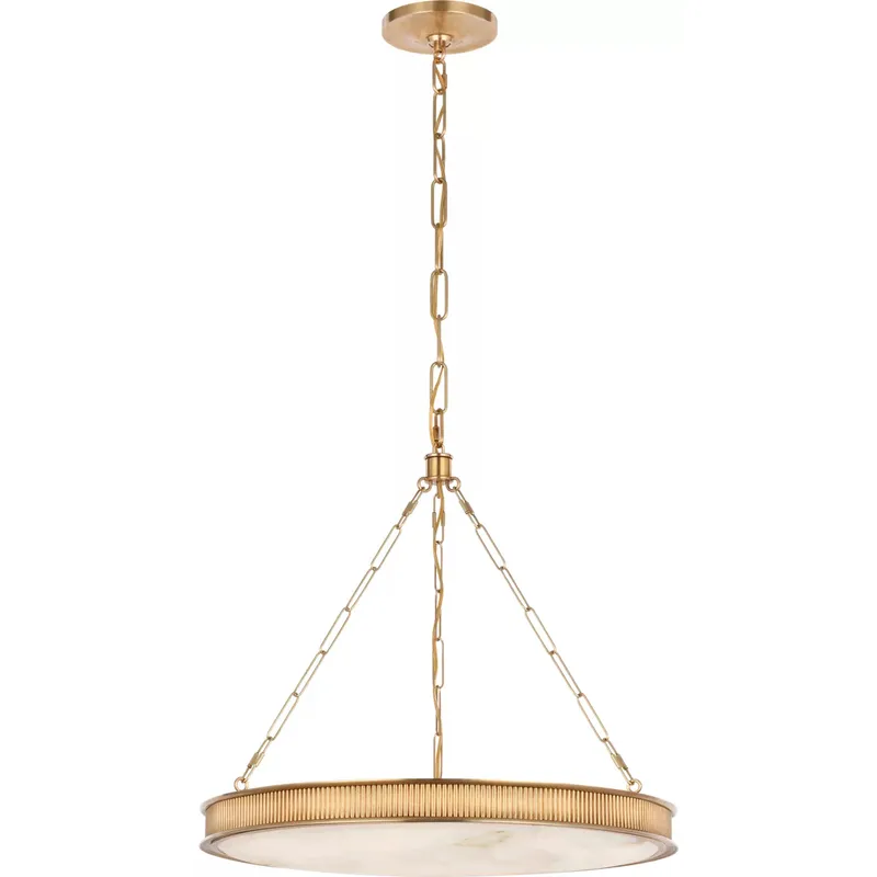 Marie Flanigan Matthew LED 24 inch Soft Brass Chandelier Ceiling Light