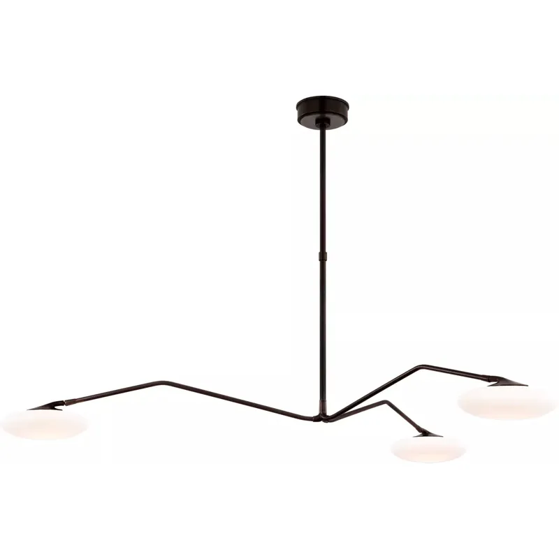 Champalimaud Brindille LED 60 inch Gun Metal Chandelier Ceiling Light, Extra Large
