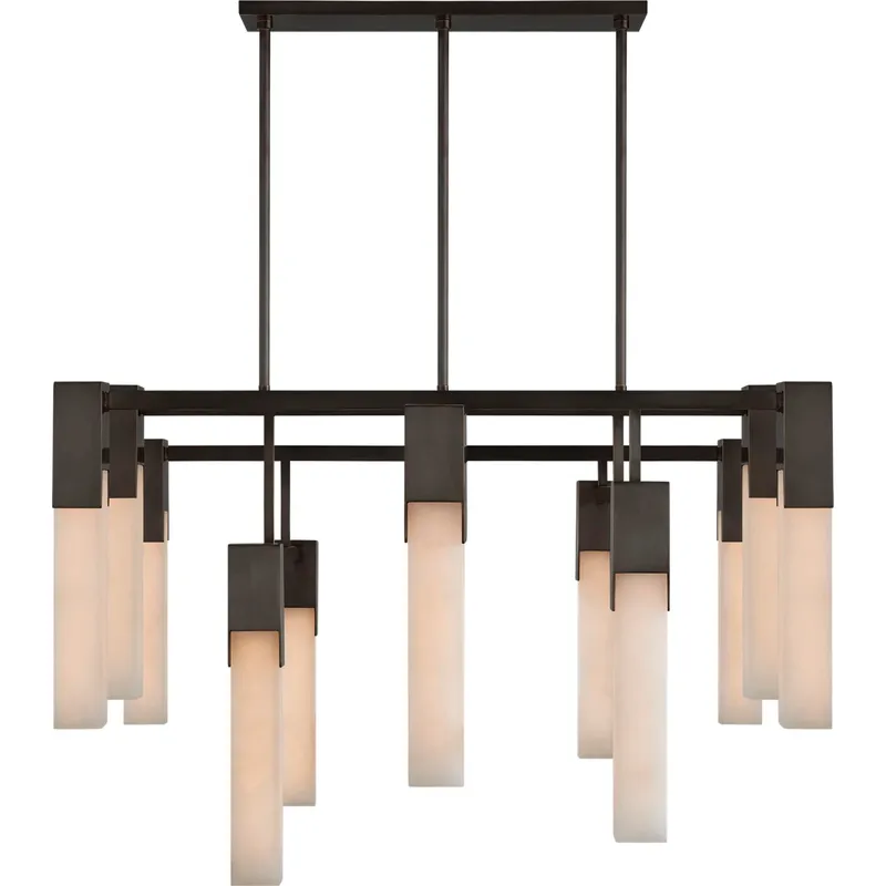 Kelly Wearstler Covet LED 31.25 inch Bronze Chandelier Ceiling Light, Large
