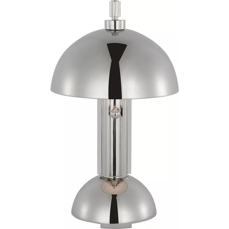Thomas O'Brien Dally 13.5 inch 8 watt Polished Nickel Desk Lamp Portable Light