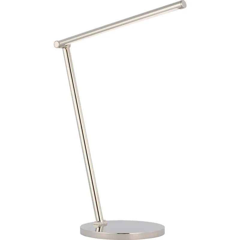 Kelly Wearstler Cona 18.5 inch 9 watt Polished Nickel Desk Lamp Portable Light