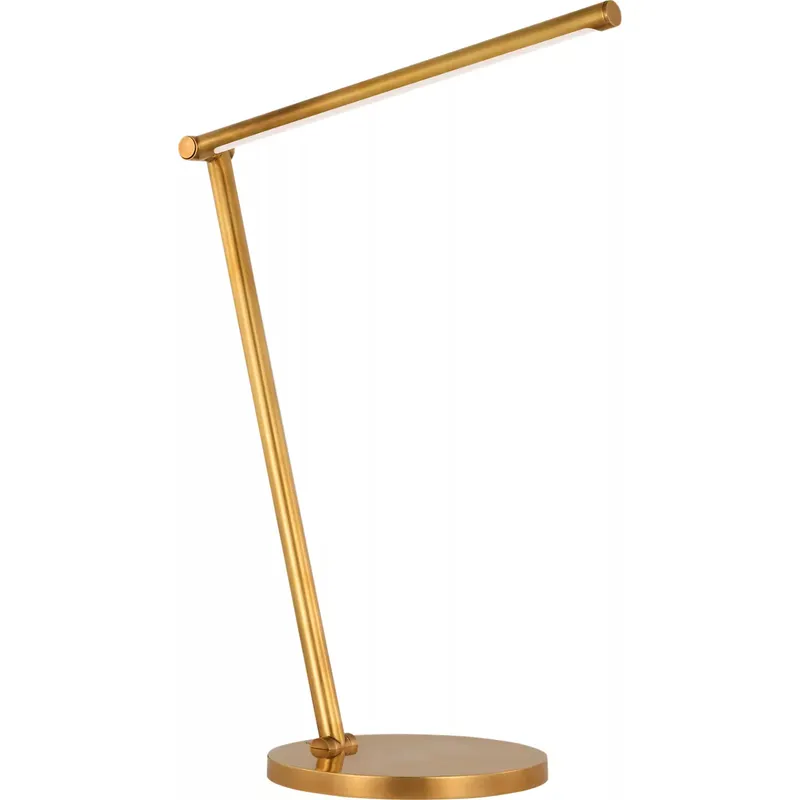 Kelly Wearstler Cona 18.5 inch 9 watt Antique-Burnished Brass Desk Lamp Portable Light