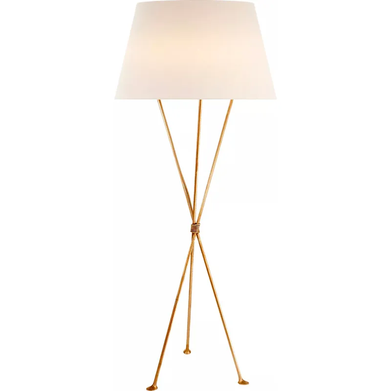 AERIN Lebon 62.25 inch 150 watt Gild Floor Lamp Portable Light