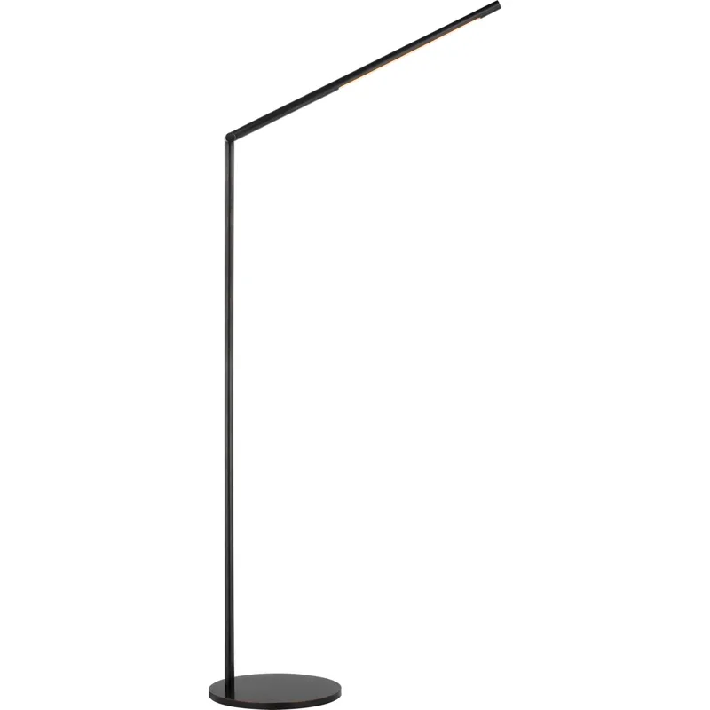 Kelly Wearstler Cona 42.5 inch 12 watt Bronze Articulating Floor Lamp Portable Light, Large