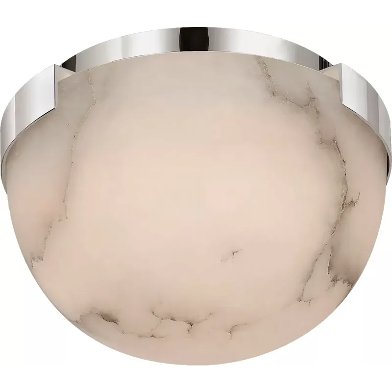 Kelly Wearstler Melange LED 5 inch Polished Nickel Flush Mount Ceiling Light