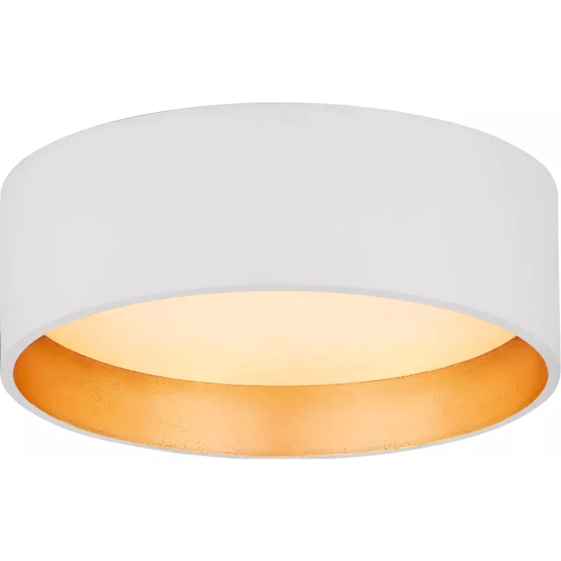 Shaw LED 5.25 inch Matte White Solitaire Flush Mount Ceiling Light