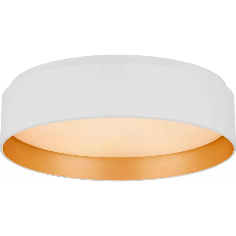 Shaw LED 11 inch Matte White Flush Mount Ceiling Light, Small