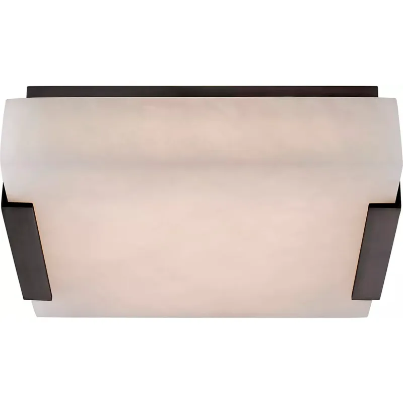 Kelly Wearstler Covet LED 8.25 inch Bronze Flush Mount Ceiling Light, Small