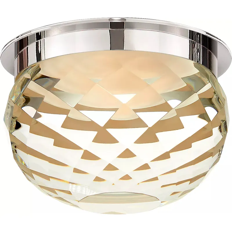 Hillam LED 5.5 inch Polished Nickel Flush Mount Ceiling Light