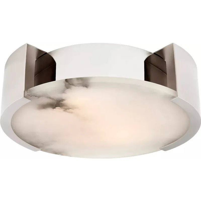 Kelly Wearstler Melange LED 14 inch Polished Nickel Flush Mount Ceiling Light, Small