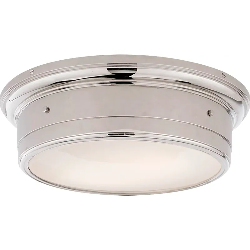 Siena2 2 Light 14 inch Chrome Flush Mount Ceiling Light, Large
