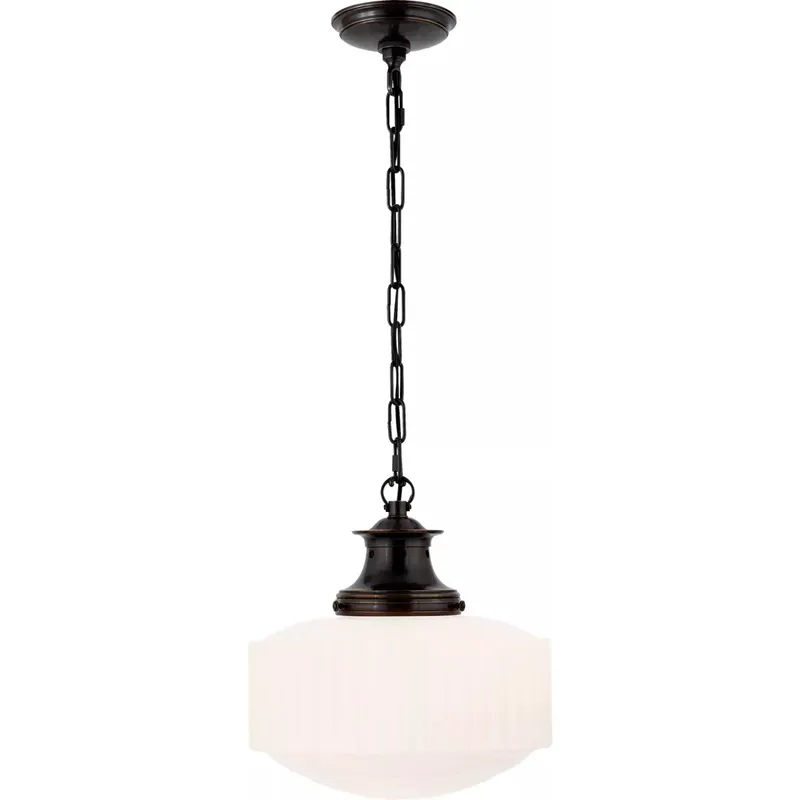Thomas O'Brien Milton Road 1 Light 14 inch Bronze Pendant Ceiling Light
