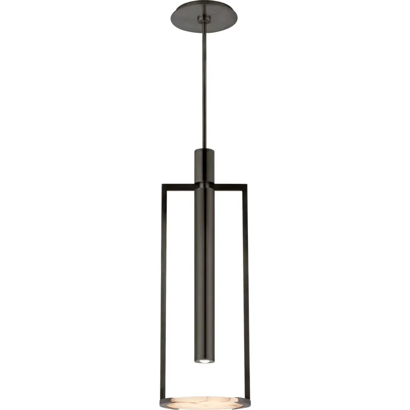 Kelly Wearstler Melange LED 10.25 inch Bronze Floating Disc Pendant Ceiling Light, Medium