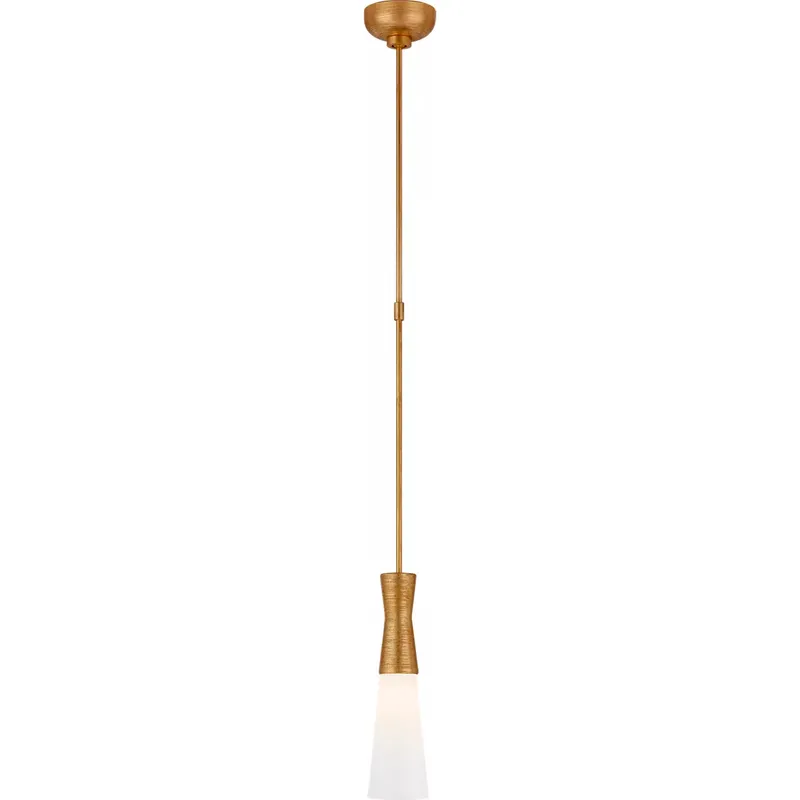 Kelly Wearstler Utopia 1 Light 4 inch Gild Pendant Ceiling Light, Small