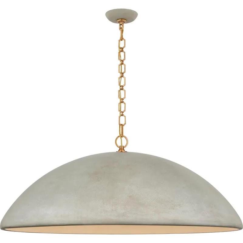 Suzanne Kasler Elliot LED 42 inch Portland Gray Pendant Ceiling Light, Oversized