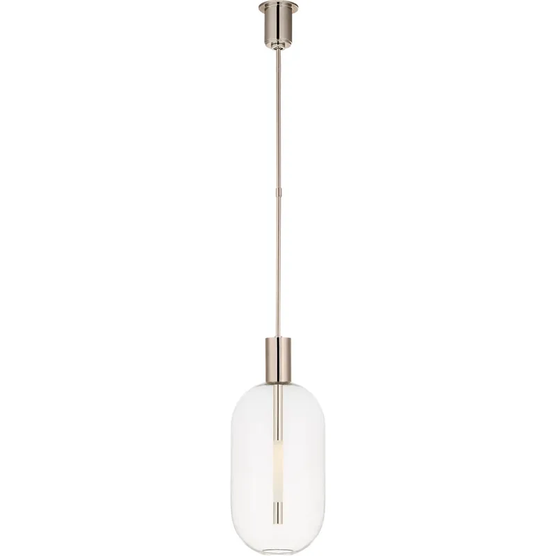 Kelly Wearstler Nye LED 11 inch Polished Nickel Pendant Ceiling Light