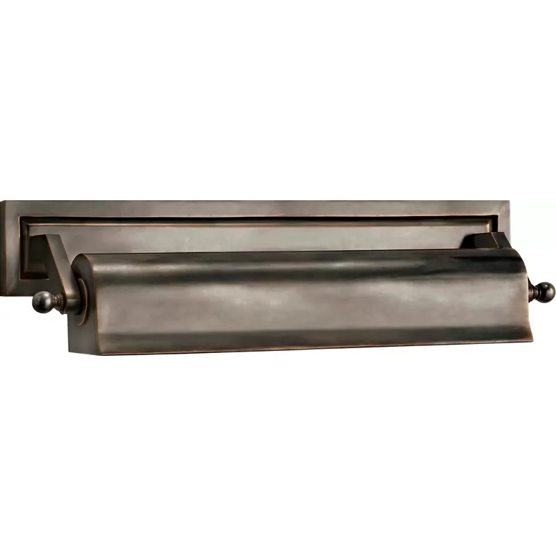Thomas O'Brien Library 80 watt 17.5 inch Bronze Picture Light Wall Light