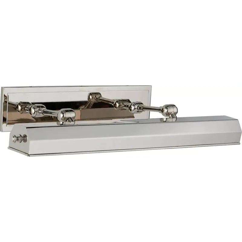 Chapman & Myers Dorchester2 80 watt 24 inch Polished Nickel Picture Light Wall Light