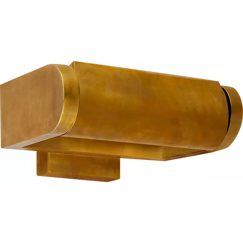 Thomas O'Brien David Art 40 watt 7 inch Hand-Rubbed Antique Brass Picture Light Wall Light