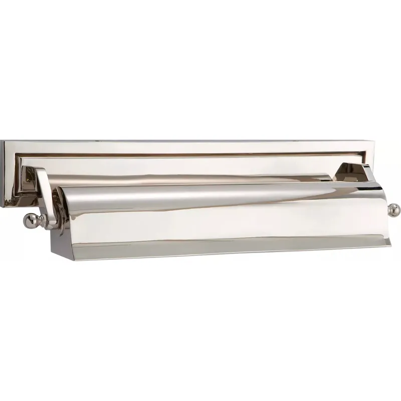 Thomas O'Brien Library 80 watt 17.5 inch Polished Nickel Picture Light Wall Light