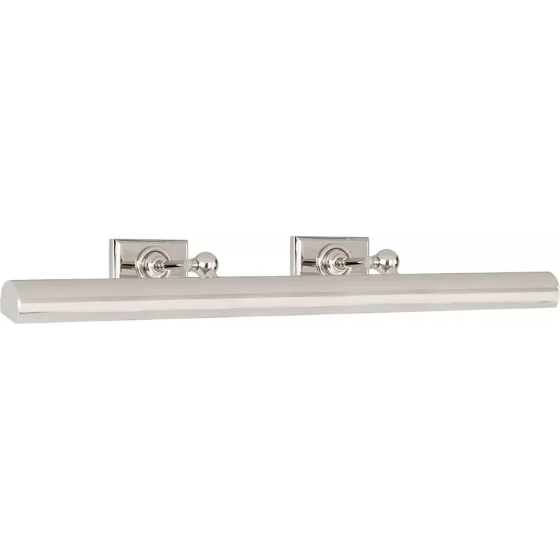 Chapman & Myers Cabinet Maker 100 watt 30 inch Polished Nickel Picture Light Wall Light