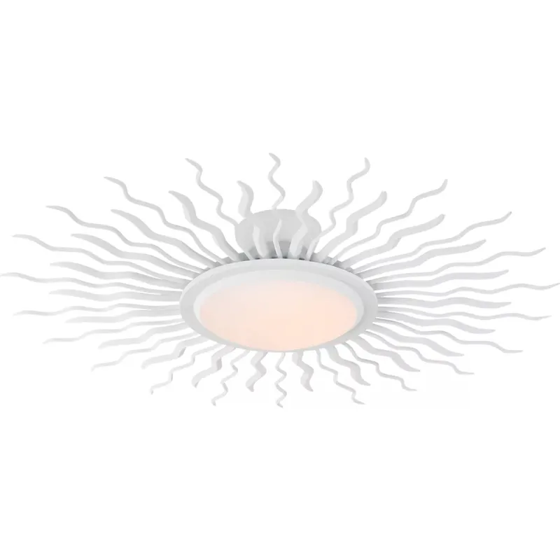 Suzanne Kasler Re LED 30.5 inch Matte White Semi-Flush Mount Ceiling Light