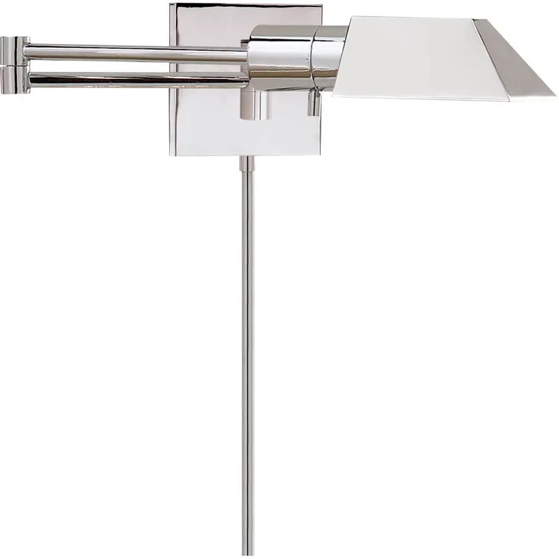 Studio 24 inch 40 watt Polished Nickel Swing Arm Wall Light