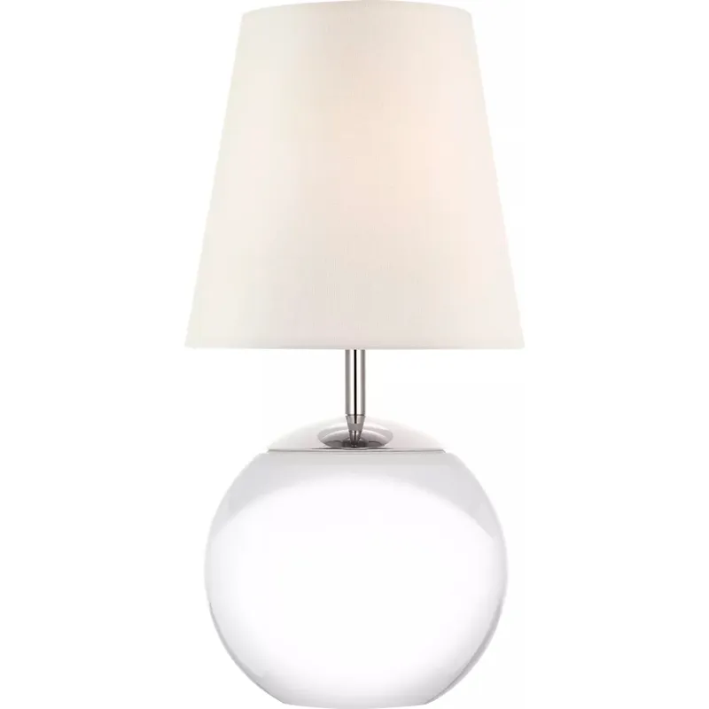 Thomas O'Brien Terri 12 inch 2 watt Crystal Cordless Accent Lamp Portable Light
