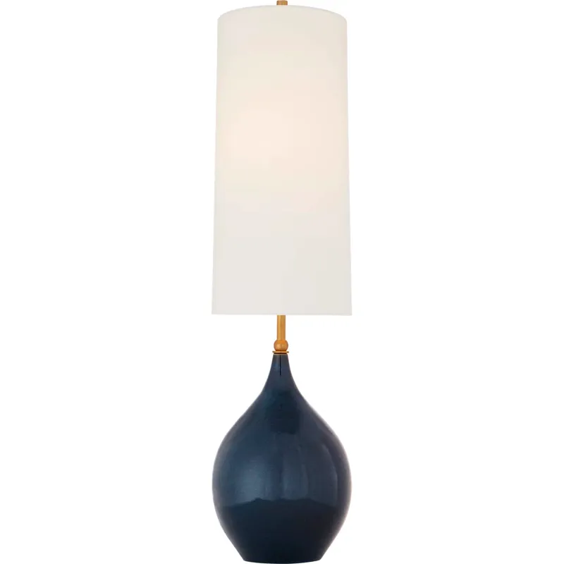 Thomas O'Brien Loren 31.25 inch 60 watt Mixed Blue Brown Table Lamp Portable Light, Large