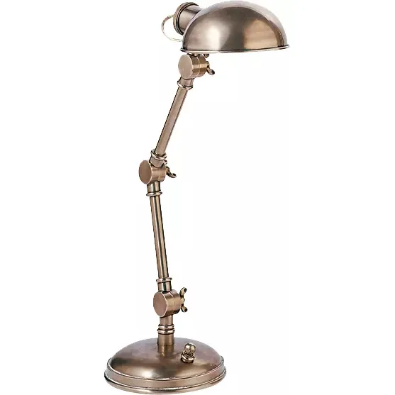 Chapman & Myers Pixie 13 inch 25 watt Antique Nickel Table Lamp Portable Light