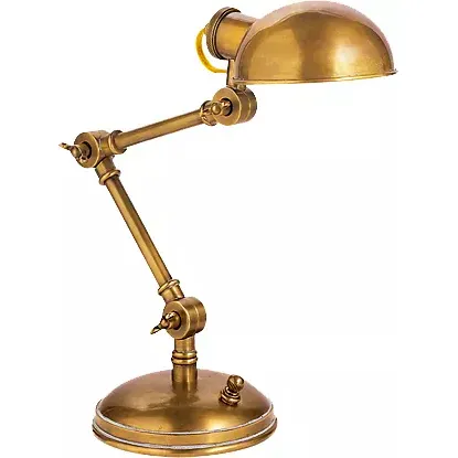 Chapman & Myers Pixie 13 inch 25 watt Hand-Rubbed Antique Brass Table Lamp Portable Light