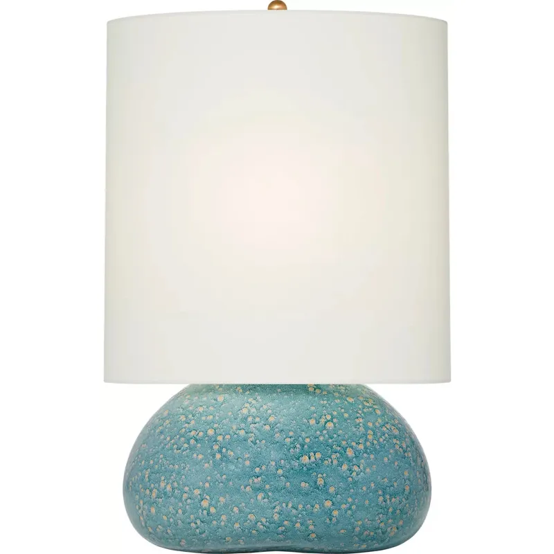 AERIN Sumava 26.5 inch 100 watt Blue Lagoon Table Lamp Portable Light, Medium