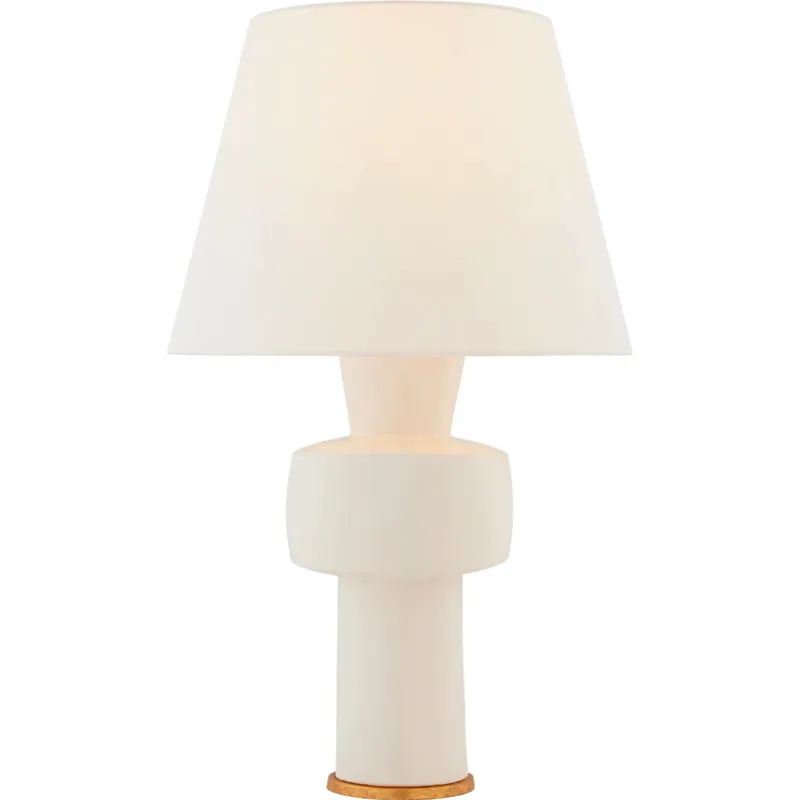 Christopher Spitzmiller Eerdmans 29 inch 100 watt Ivory Table Lamp Portable Light, Medium