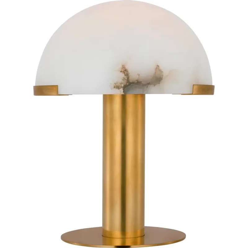 Kelly Wearstler Melange 12 inch 4 watt Antique-Burnished Brass Rechargeable Table Lamp Portable Light