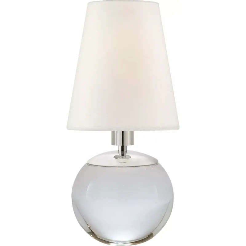 Thomas O'Brien Terri 10.25 inch 40 watt Crystal Accent Lamp Portable Light in Linen