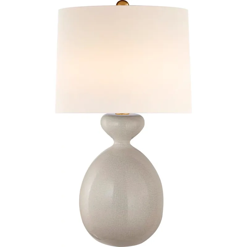 AERIN Gannet 29.25 inch 150 watt Bone Craquelure Table Lamp Portable Light