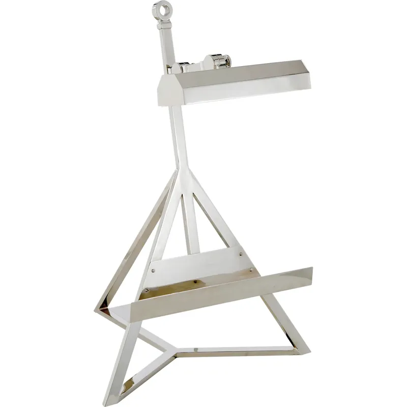 Alexa Hampton Estelle 22.25 inch 40 watt Polished Nickel Display Lamp Portable Light